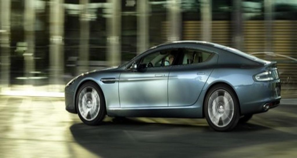 L’Aston Martin Rapide en balade…