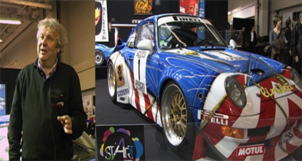 Rétromobile: interview de Jean Pierre Jarier