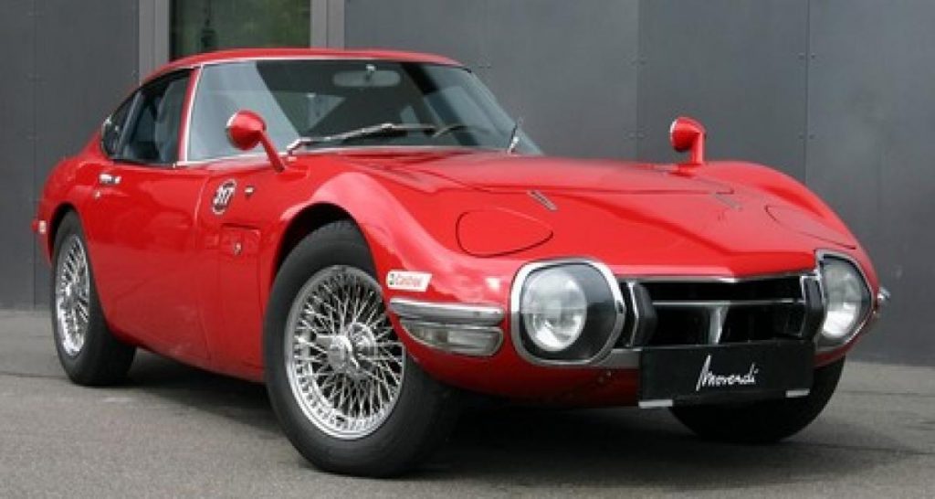 Une 2000GT européenne à vendre