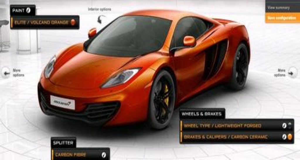 Comme Jenson et Lewis, configurez la McLaren MP4-12C