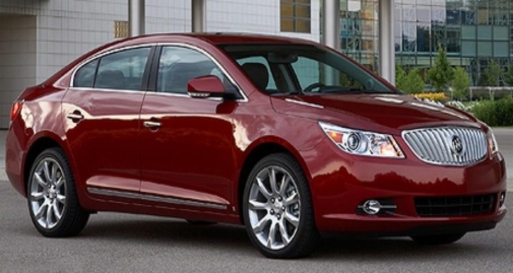 La Buick Lacrosse 2011 sur 4 cylindres