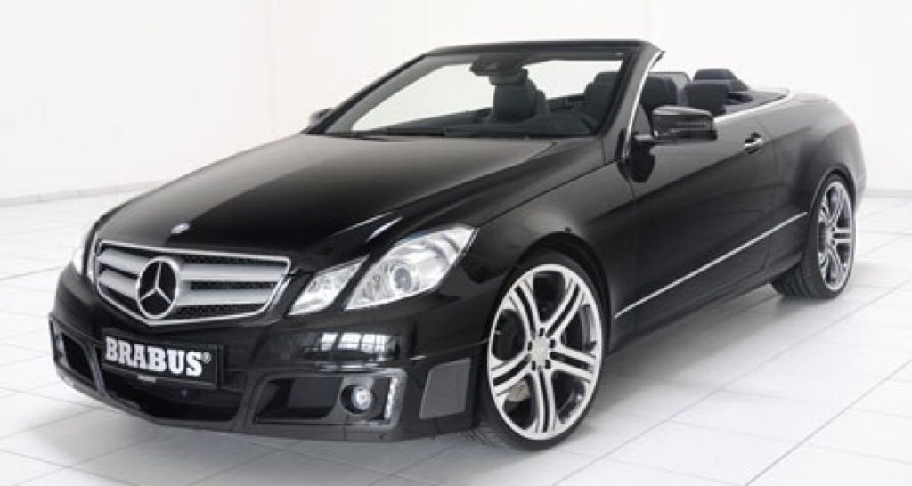 La Classe E Cabrio passe par la case Brabus