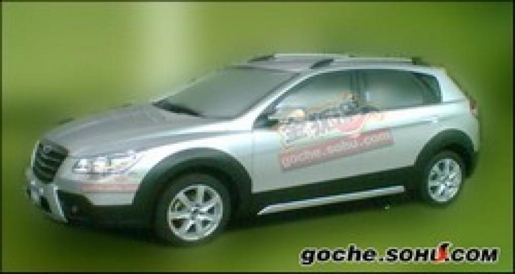 Spyshots: DongFeng Fengshen Cross