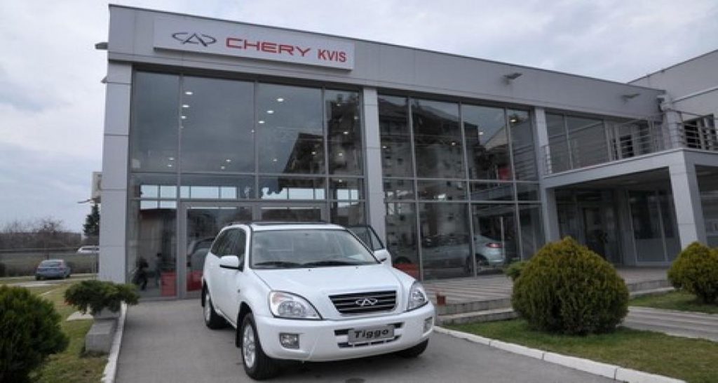 Chery en Serbie