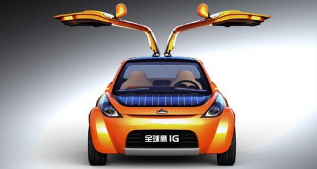 Salon de Pékin: Geely Gleagle IG
