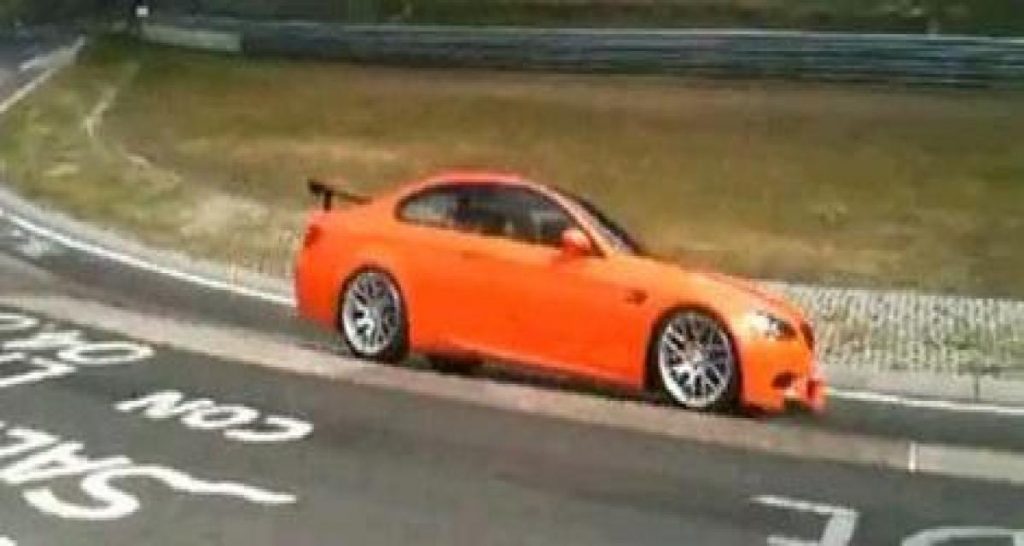 Vidéo : la BMW M3 GTS sur le Nürburgring