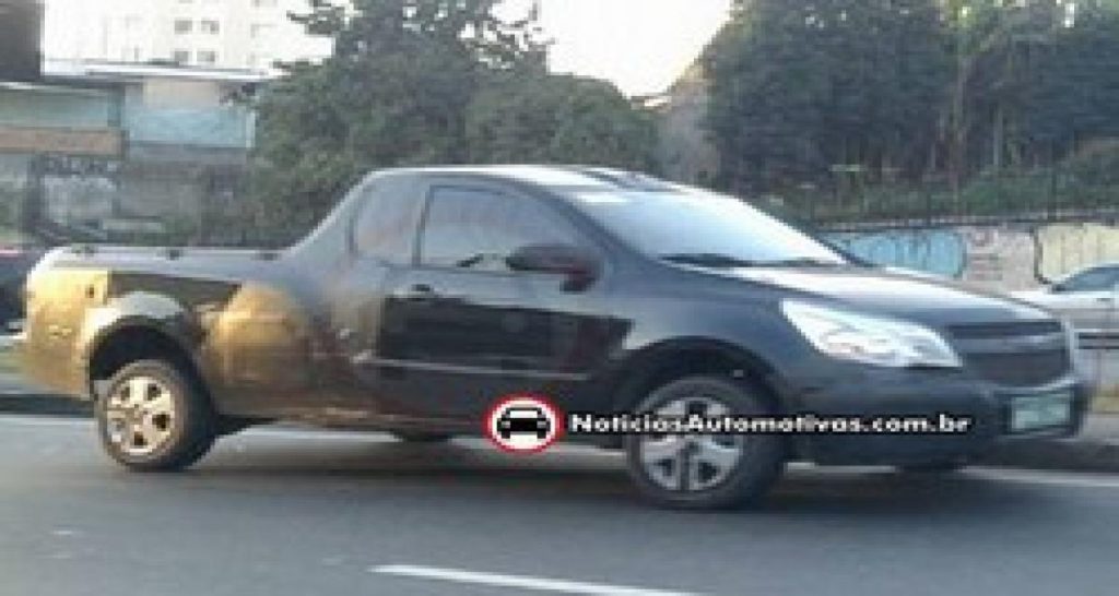 Spyshot: Chevrolet Agile pick-up