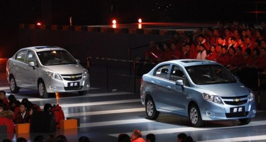 Un million de GM en Chine en 5 mois