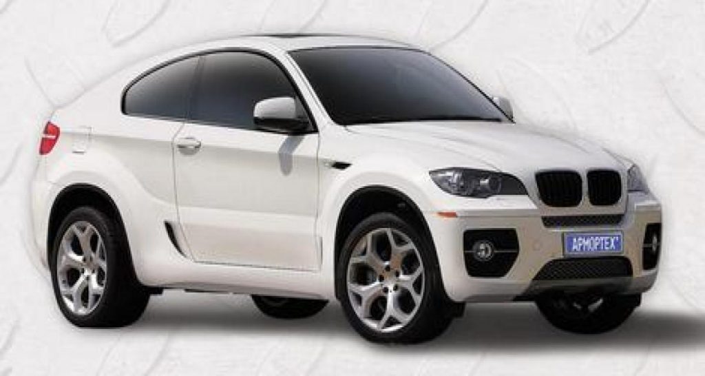 Le BMW X6 par Armortech : coupé, collé, coupé