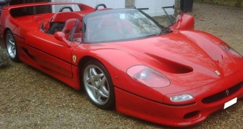 Offrez-vous la Ferrari F50 du Sultan de Brunei