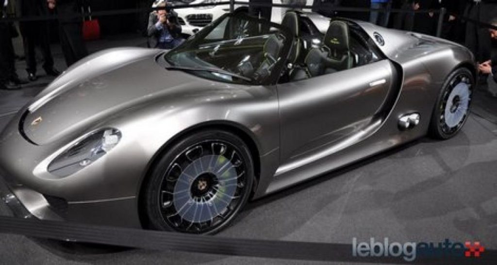 Direction le musée pour la Porsche 918 Spyder Concept