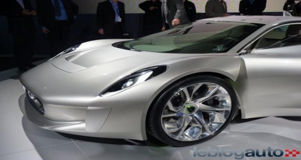 Mondial Auto Paris 2010 live : Jaguar C-X75 Concept