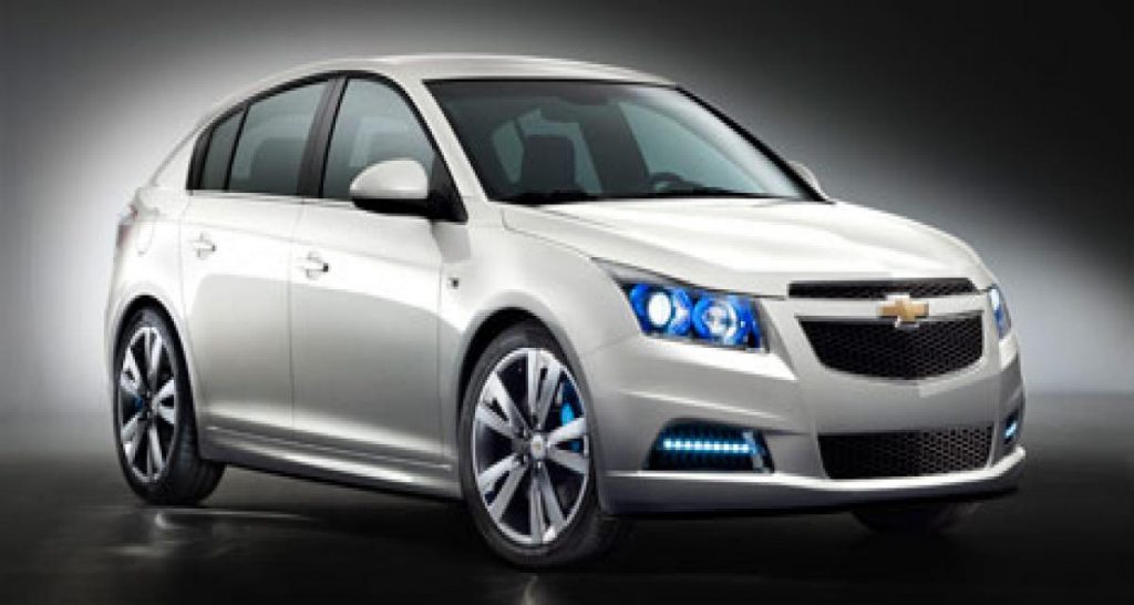 Paris 2010 : Chevrolet Cruze 5 portes