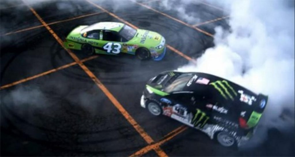 Ken Block et AJ Allmendinger ne sont pas des Burn