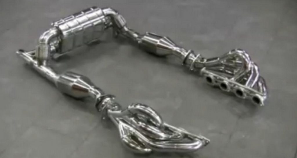 Ligne Capristo pour une Ferrari 430 Scuderia