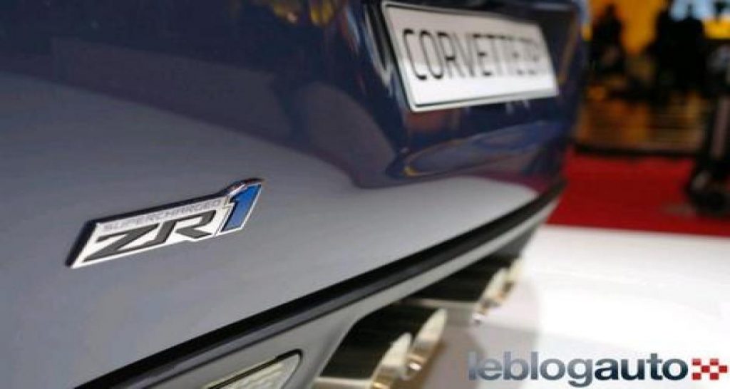 Mondial Auto Paris 2010 live : Chevrolet Corvette ZR1