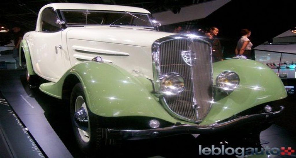 Mondial Auto Paris 2010 Live : Peugeot 601 D Eclipse 1935
