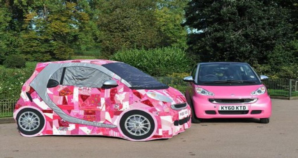 Smart Fortwo Pink Passion : charité et business
