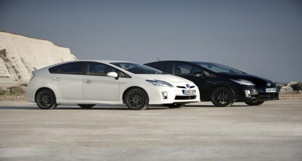 Une Prius série limitée 10ème anniversaire au Royaume-Uni