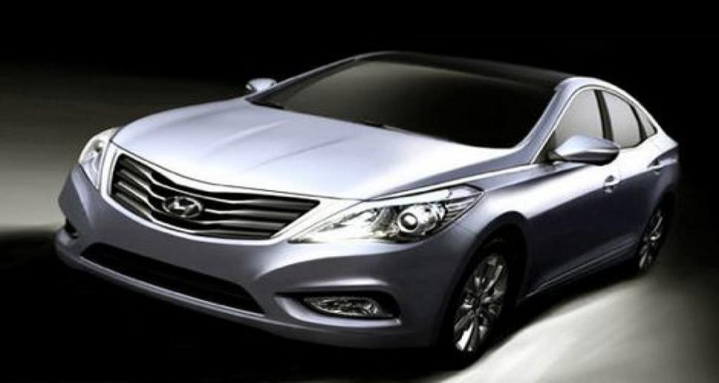 Esquisses de la future Hyundai Grandeur (Azera)