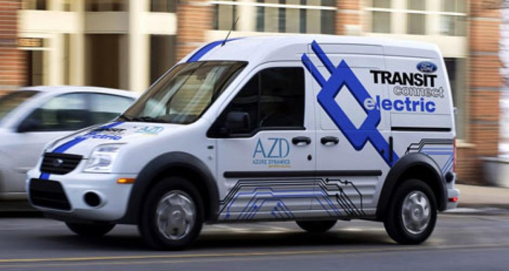 Ford Transit Connect électrique : le premier pour la poste au Canada