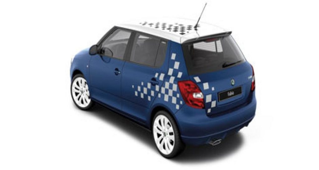 Le style de la Fabia RS sans le RS