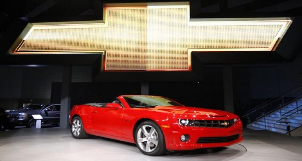 Salon de Los Angeles : la Chevrolet Camaro Cabrio offerte