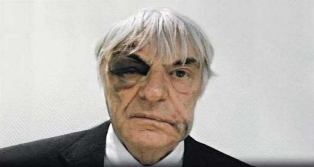Ecclestone monnaye son agression non sans humour