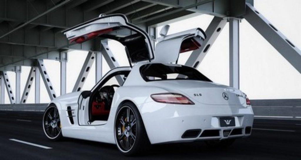 La Mercedes SLS AMG par Wheelsandmore