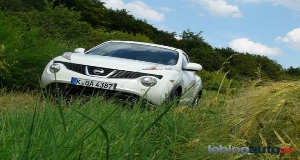 Nissan Juke voiture de l’année en Irlande