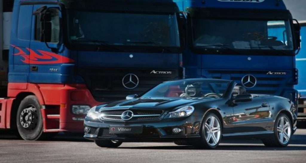 Vilner rhabille la Mercedes SL 63 AMG