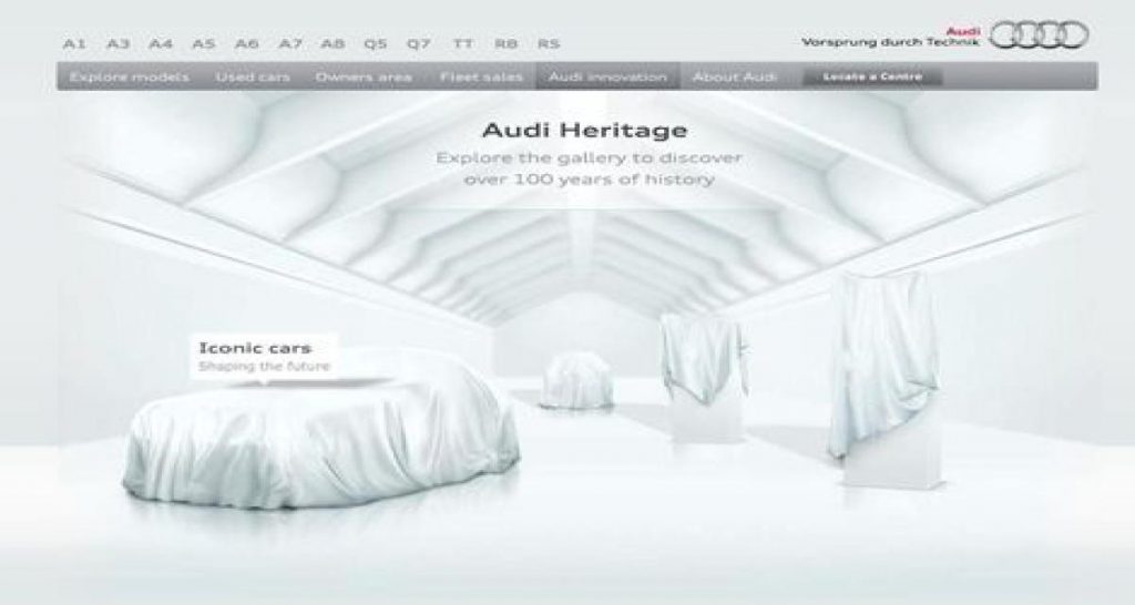 Audi UK lance un site internet sur l’héritage de la marque