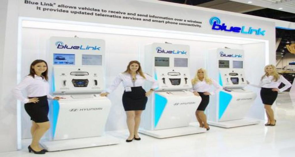 CES Las Vegas : Hyundai Blue Link