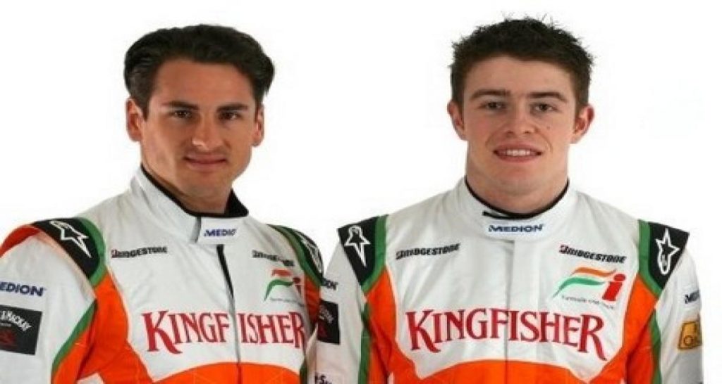 Force India confirme Adrian Sutil et Paul di Resta
