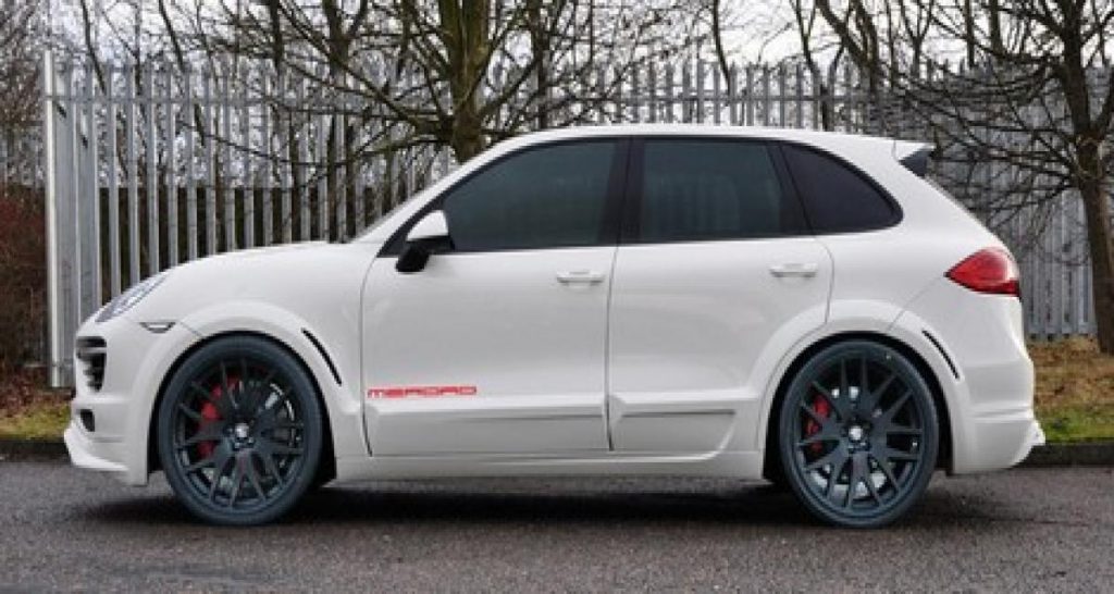 Le Porsche Cayenne Turbo par Merdad