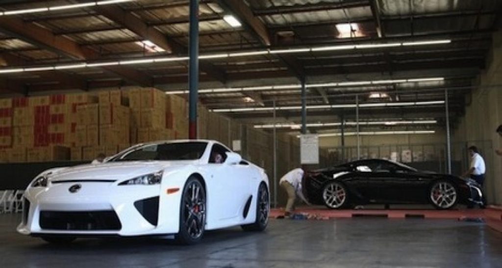Lexus LFA : en terre américaine