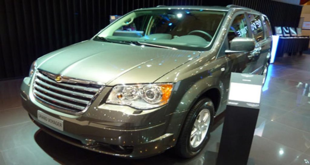 Salon de Bruxelles Live : Chrysler Voyager Crew Cab