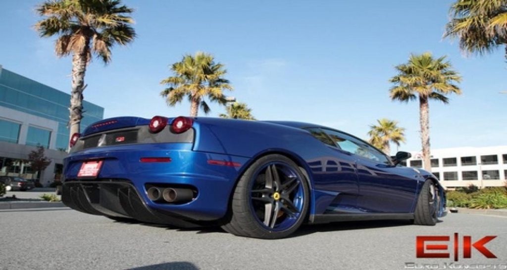 Offrez un diffuseur en fibre de carbone à votre F430