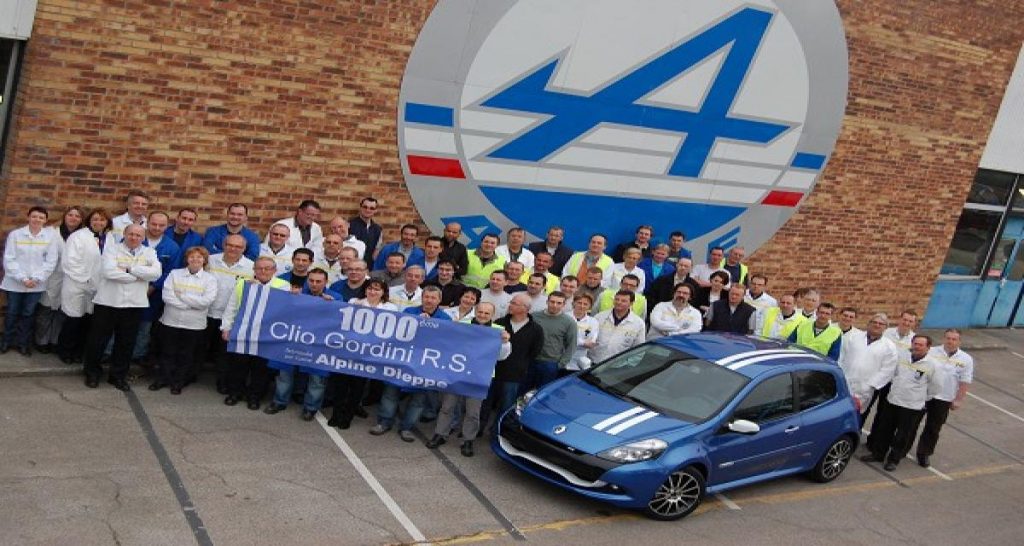 Dieppe fête sa millième Clio R.S. Gordini