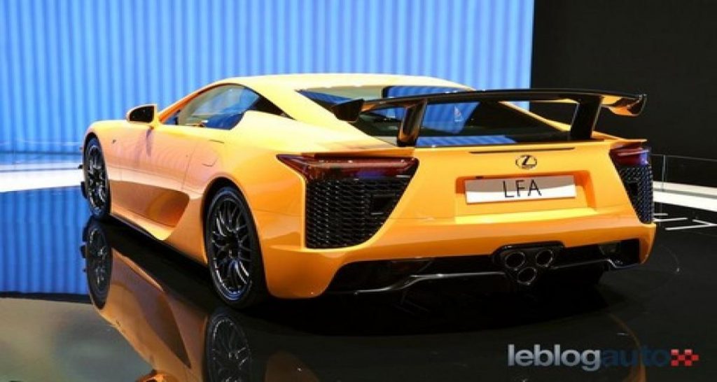 Salon de Genève 2011 Live : Lexus LFA Nürburgring