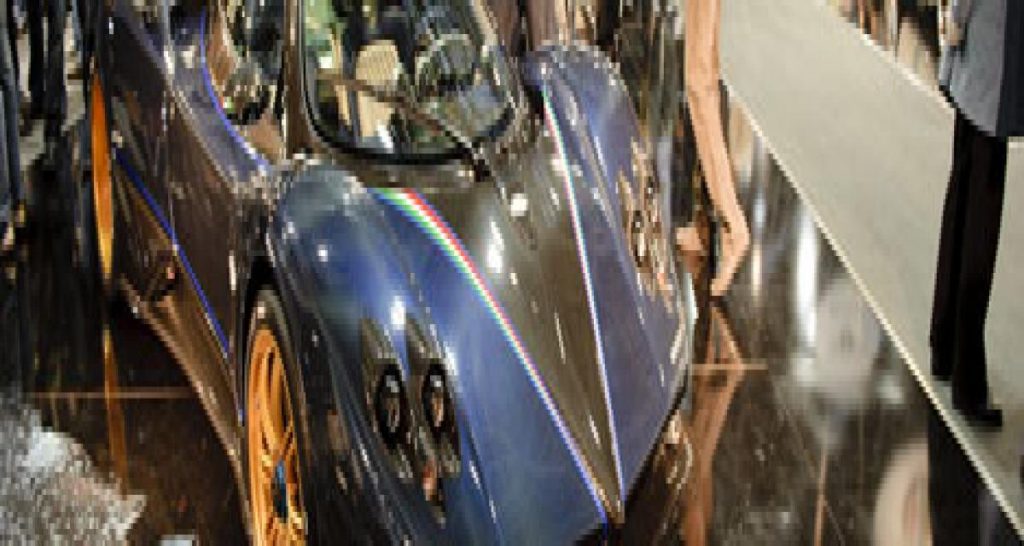 La photo du jour: Pagani Zonda Tricolore