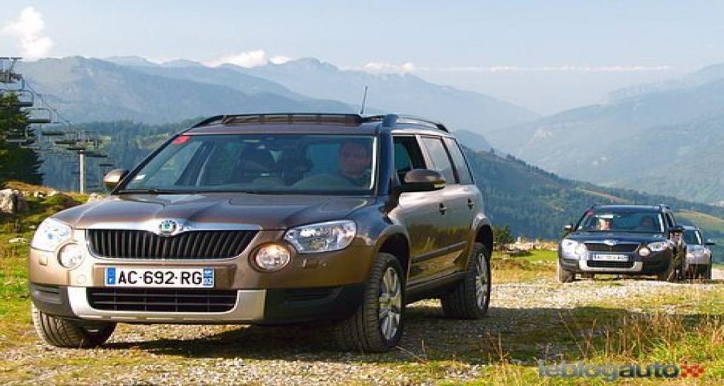 Et de 100 000 Skoda Yeti