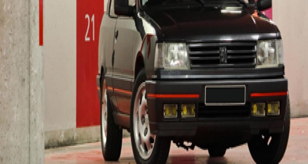 La photo du jour : Peugeot 309 GTi