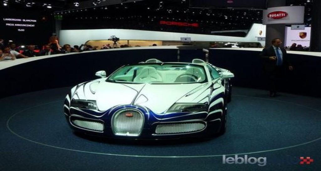 Francfort 2011 : Bugatti Veyron Grand Sport L’Or Blanc