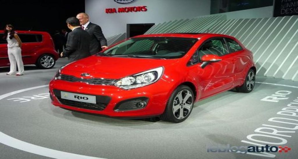 Francfort 2011 : Kia Rio 3 portes