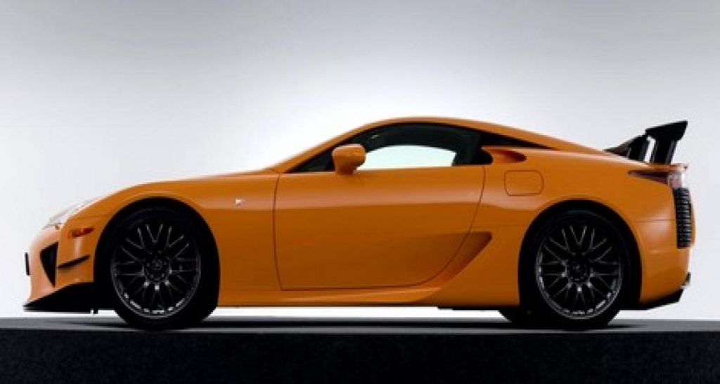 La Lexus LFA en 7mn14s autour du Nürburgring