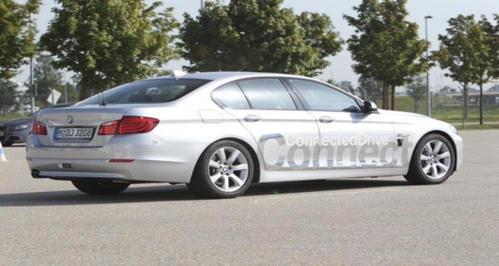 Un proto de BMW Série 5 100 % automatisée