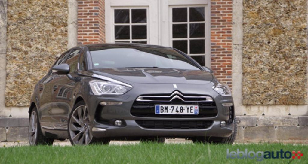 La Citroën DS5 invitée à Top Gear Live