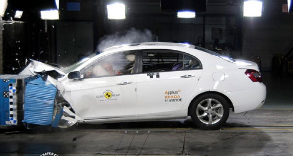 Dernière cuvée Euro-NCAP, les chinois au niveau