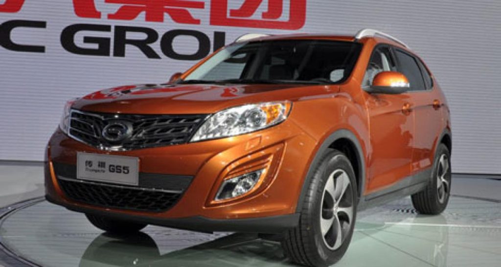 Guangzhou 2011 : GAC Trumpchi GS5